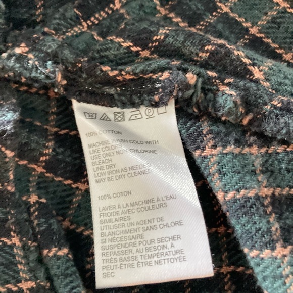 Urban Outfitters Plaid Mini Skirt Green Navy Brown S Dark Acadamia. - Picture 5 of 6